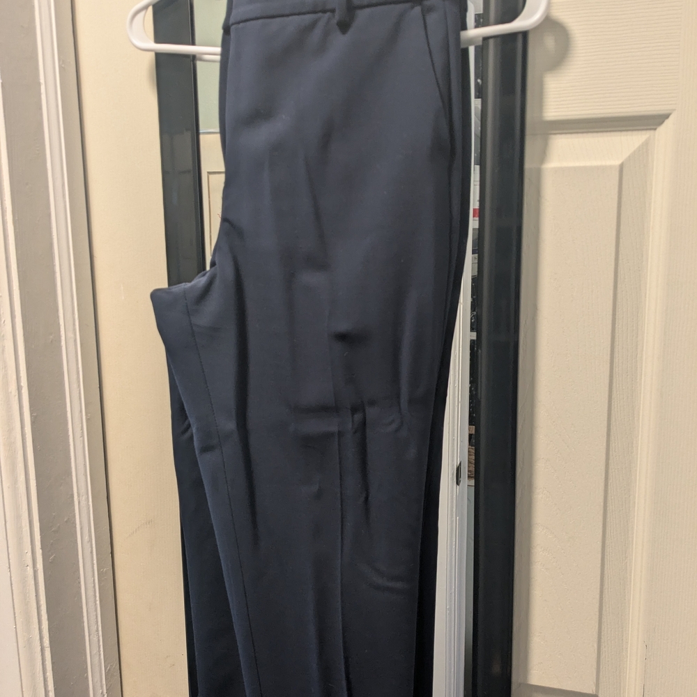 J. Crew Women's Ruby Crop Navy Dress Pants Size 12